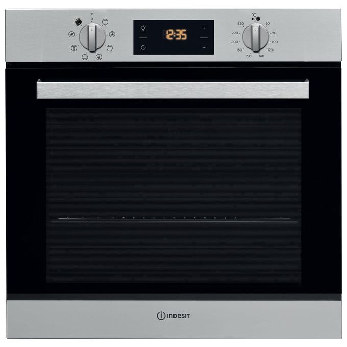 Indesit IFW 6544 IX Forno elettrico da Incasso Capacita' 71 Litri Classe energetica A 10 programmi 60 cm Inox