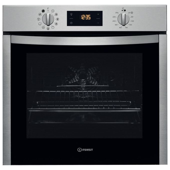 Image of Indesit IFW5844IX Forno elettrico Multifunzione da Incasso Ventilato Capacita' 71 Litri Classe energetica A+ 11 programmi Inox