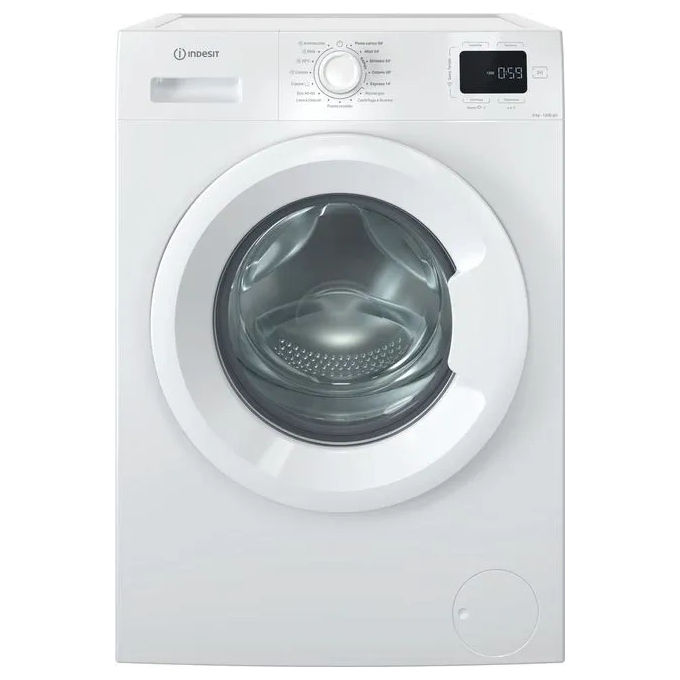 Image of Indesit IM 962 MY TIME IT Lavatrice a carica frontale 9 Kg 1200 giri Classe A Partenza Ritardata colore 600x546x845 Bianco