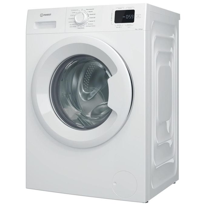 Image of Indesit IM862MYTIMEIT Lavatrice a caricamento frontale 8 Kg 1200 giri Classe B Motore Inverter 55 cm bianco