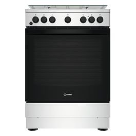 IS67G4PHX/E/1 Cucina Elettrico Gas Nero/Acciaio Inox Classe Energetica A