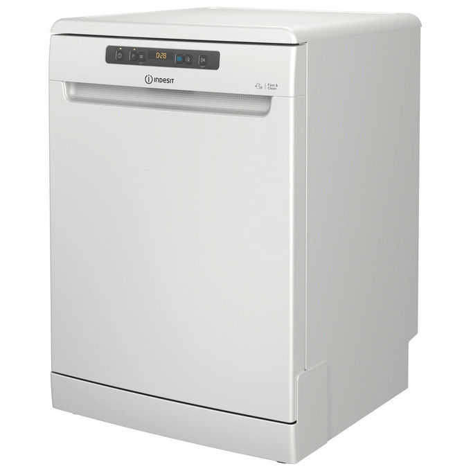 Indesit, Lavastoviglie a libera installazione 60cm, 14 Coperti, Classe C, PushandGo, 44dBA, Bianco