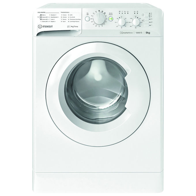Indesit Lavatrice a Carica frontale 9 kg 1200 Giri Classe A Bianca