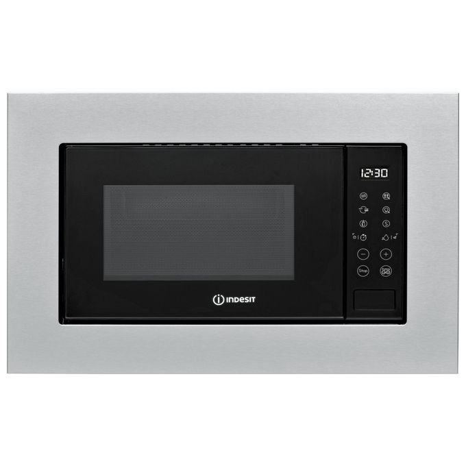 Indesit MWI 120 SX.1 Forno a Microonde da Incasso 20 Litri Inox 800W