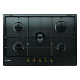 TH752IAN) Piano cottura a gas 5 fuochi 75x51cm Antracite
