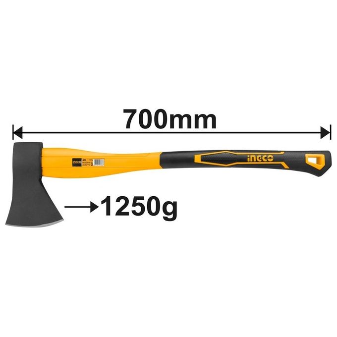 Ingco Hax02012508 Ascia 1250Gr