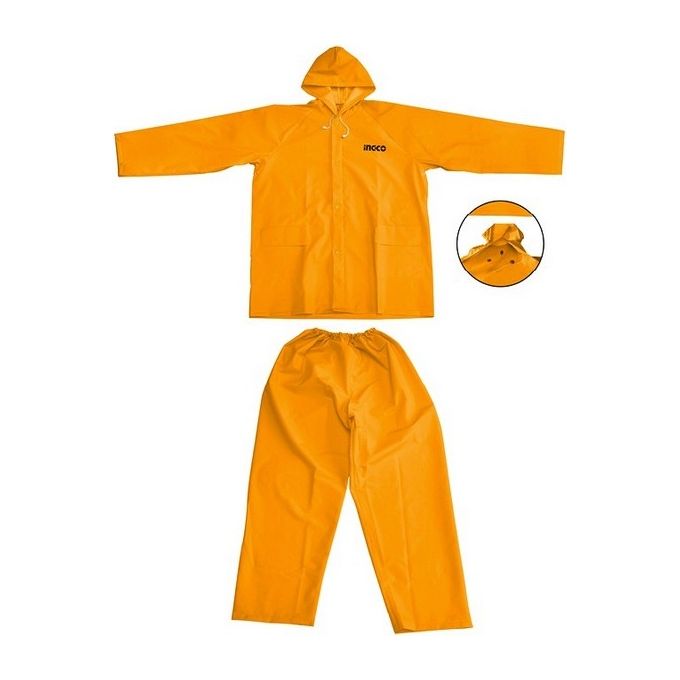 Ingco Hrctskt031.Xl Completo Impermeabile Giallo Taglia Xl