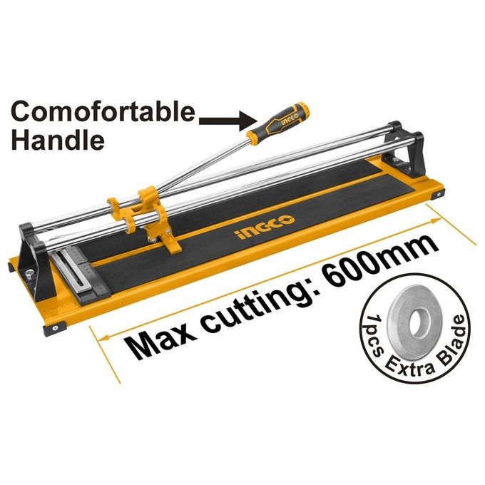Ingco Htc04600 Tagliapiastrelle Lunghezza Max 600Mm