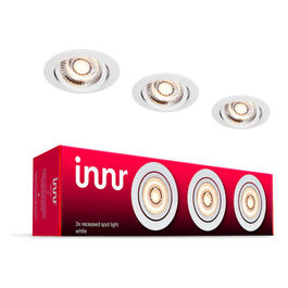 Lighting Recessed Spot Light Lampada da Tavolo Bianco 3x350lm