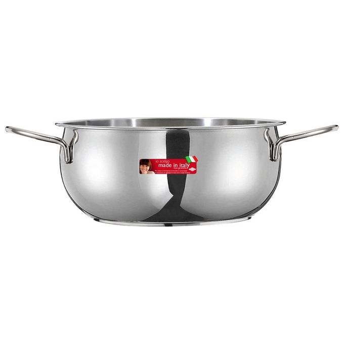 Inoxriv Casseruola Inox 2 Manici 26cm River