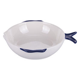 Insalatiera in ceramica 30 cm, stile coastal, Paranza