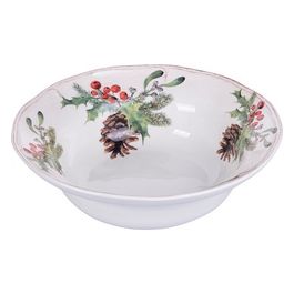 Insalatiera fonda in ceramica  30 cm, Ortisei