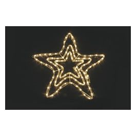Insegna Luminosa Stella 57X57Cm