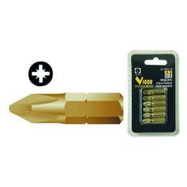 Vigor Inserti Per Avvitatori Cro-Titanio Pz.6 N. 3 Pz.
