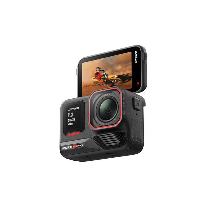 Insta360 Ace Pro 2 Fotocamera Azione 8K 50MP Impermeabile Schermo Touch 2.5''
