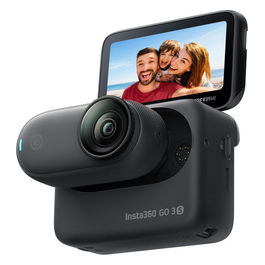 GO 3S Action Camera 4K Ultra HD Nera Leggera 128GB Impermeabile Wi-Fi