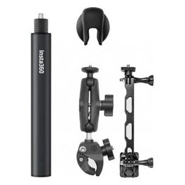 Insta360 Supporto Action cam Motorcycle Bundle Nero