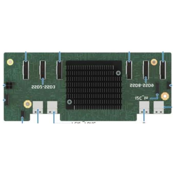 Intel CYPSWITCHMP NVMe Midplane Card per M50CYP