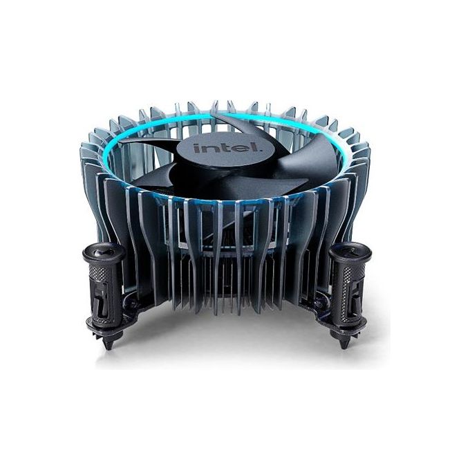 Intel Laminar RM1 Processore Raffreddatore d'Aria Nero-Blu