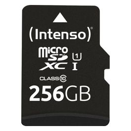 Intenso 3423492 MicroSDXC con Adattatore 256Gb Uhs-I