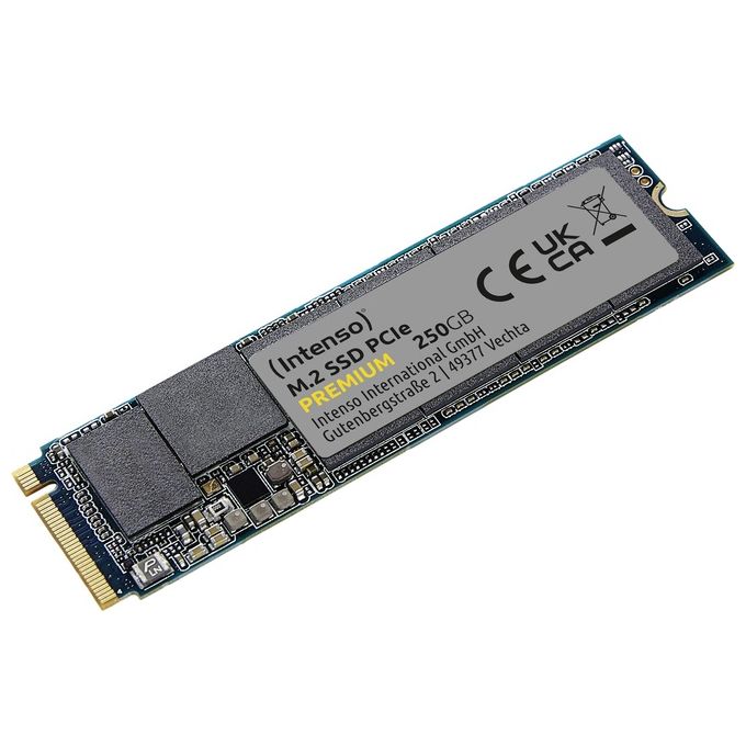 Intenso 3835440 Ssd Interno 250Gb M2 Nvme Pcie 1.3 Gen 3x4 2100/1700 mb/s