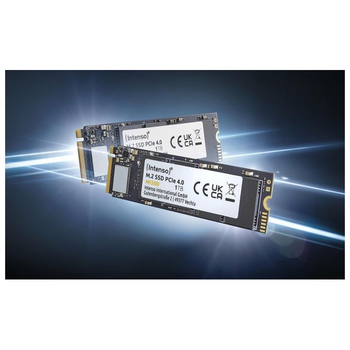 Intenso 3836450 500Gb Ssd Interno NVMe-PCIe M.2 PCIe NVMe 4.0 x4