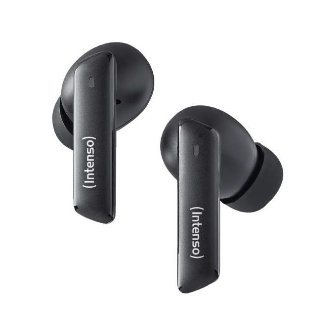 Image of Intenso Buds Pro Cuffie TWS True Wireless T510HAE con Hybrid ANC ENC Bluetooth e fino a 35 Ore di Riproduzione Musicale Nero