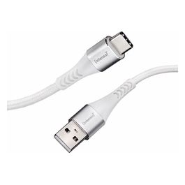 Intenso Cavo-USB A315C Nylon 1.5mt Bianco USB-A / USB-C 60W