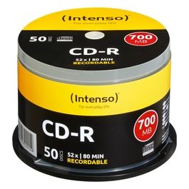 Intenso Cd-R 700Mb 80 M.52x Cake Box 50 Pezzi