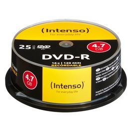 Intenso Dvd-R 4.7Gb 16x Spindle 25 Pezzi