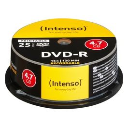 Intenso Dvd-R 4.7Gb 16x Spindle Printable 25 Pezzi