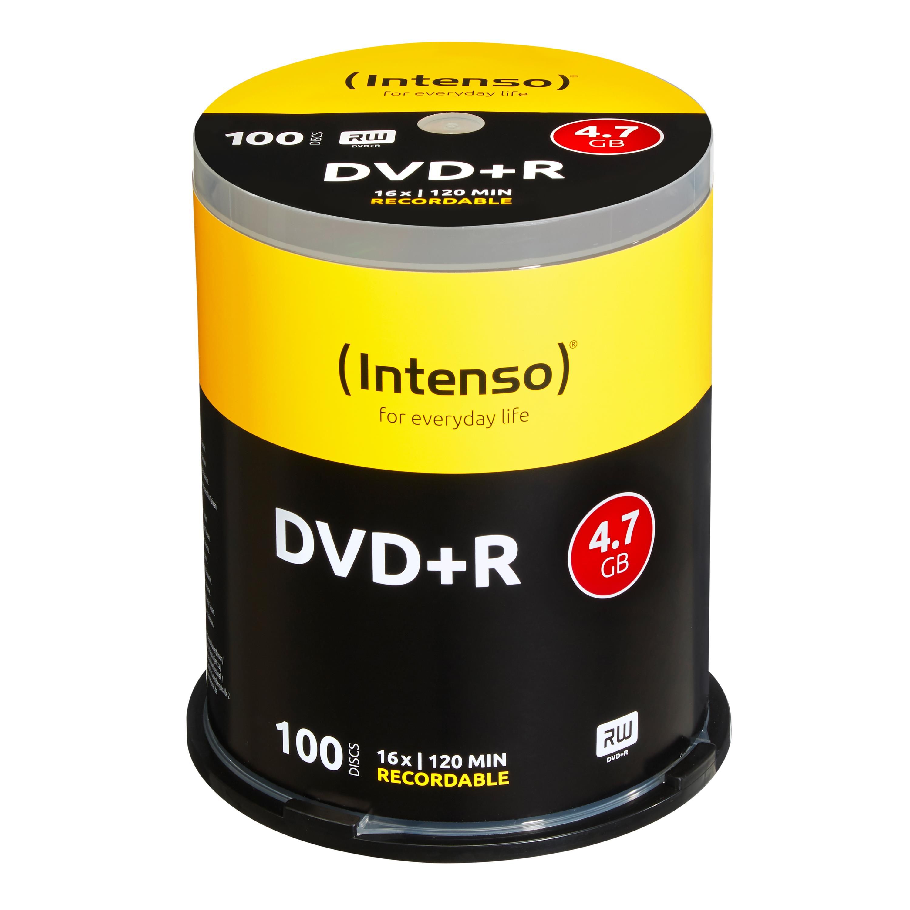 Intenso Dvd+r 4,7gb 100pcs