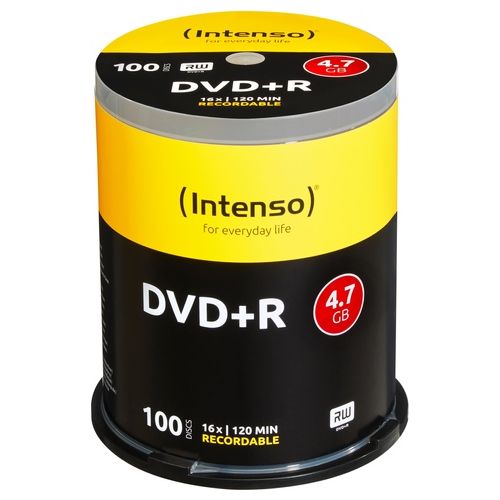 Intenso Dvd+r 4,7gb 100pcs Cake Box 16x