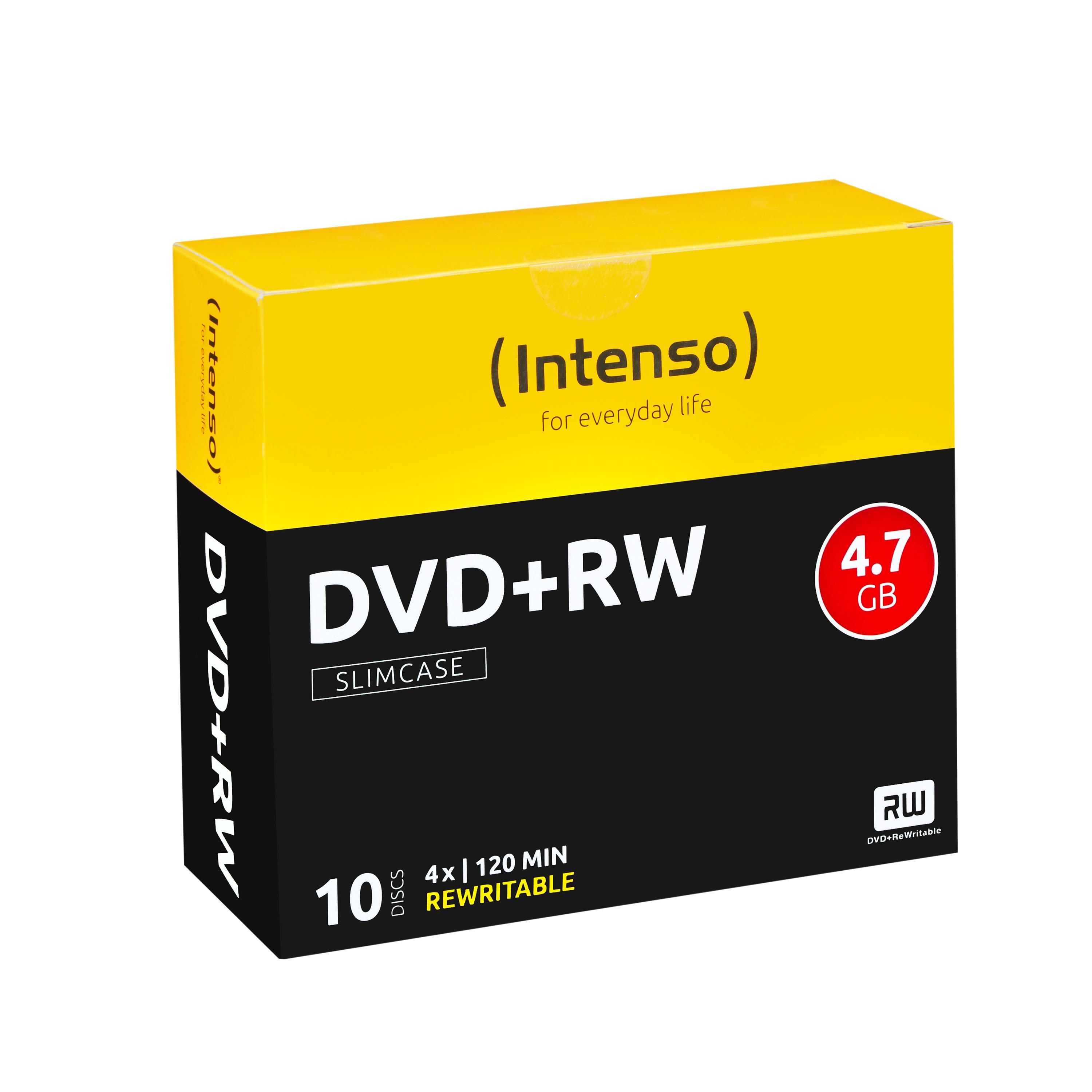 Intenso Dvd+rw 4,7gb 10pcs