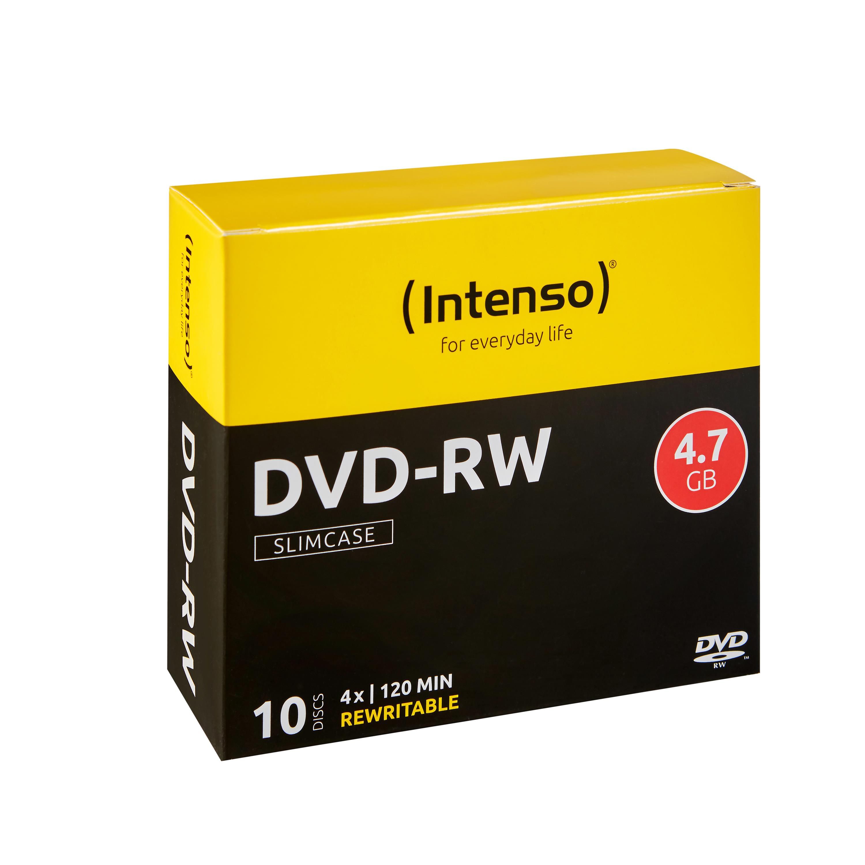 Intenso Dvd-rw 4,7gb 10pcs