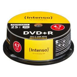 Intenso DvdR 4.7Gb 16x Spindle Printable 25 Pezzi