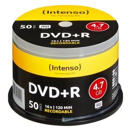 Intenso DvdR 4.7Gb 16x Spindle 50 Pezzi