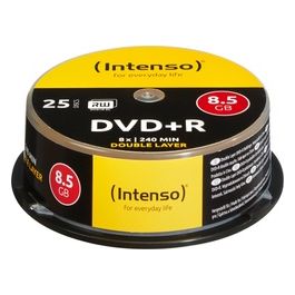 Intenso DvdR 8.5Gb 8x Spindle 25 Pezzi