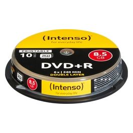 Intenso DvdR 8.5Gb 8x Spindle 10 Pezzi Printable