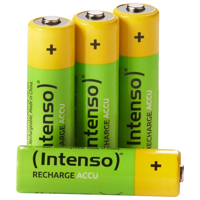 Intenso Energy Eco Confezione da 4 Batterie Ricaricabili NiMH 2700mAh HR6 AA