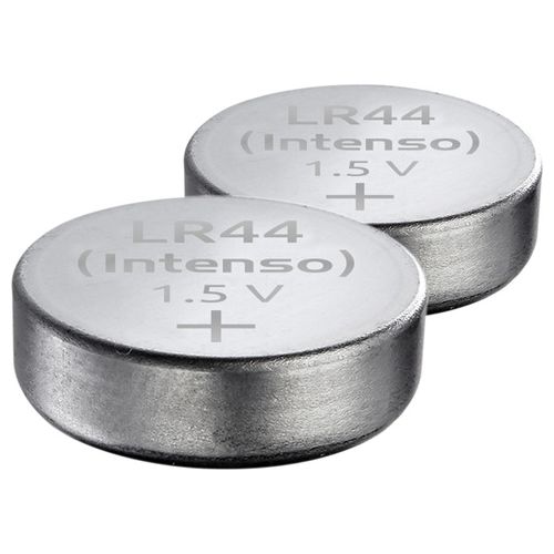 Intenso Energy LR44 Confezione da 2 Batterie a Bottone Ultra Alcaline