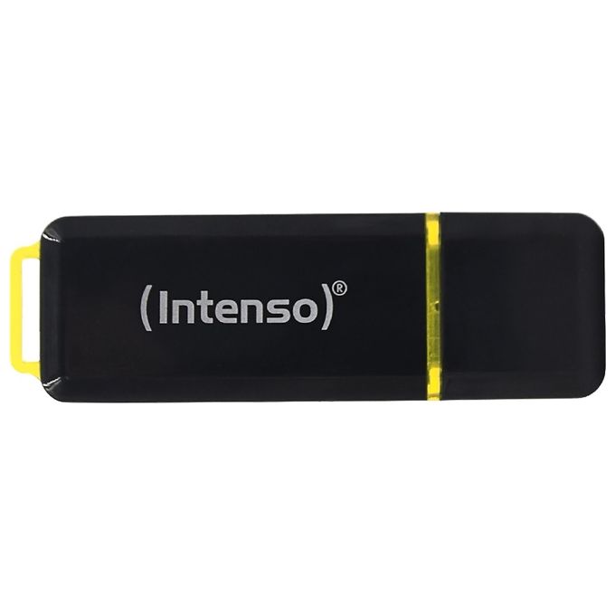 Intenso High Speed Line Unita' Flash Usb 256Gb Usb Tipo A 3.2 Gen 1 Nero-Giallo