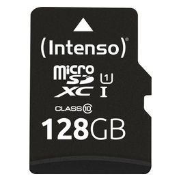 Intenso MicroSDXC con Adattatore 128Gb Uhs-I Classe 10
