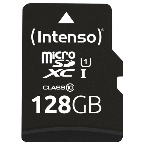 Intenso MicroSDXC con Adattatore 128Gb Uhs-I Classe 10