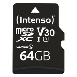 MicroSDXC con Adattatore 64Gb Uhs Classe 10