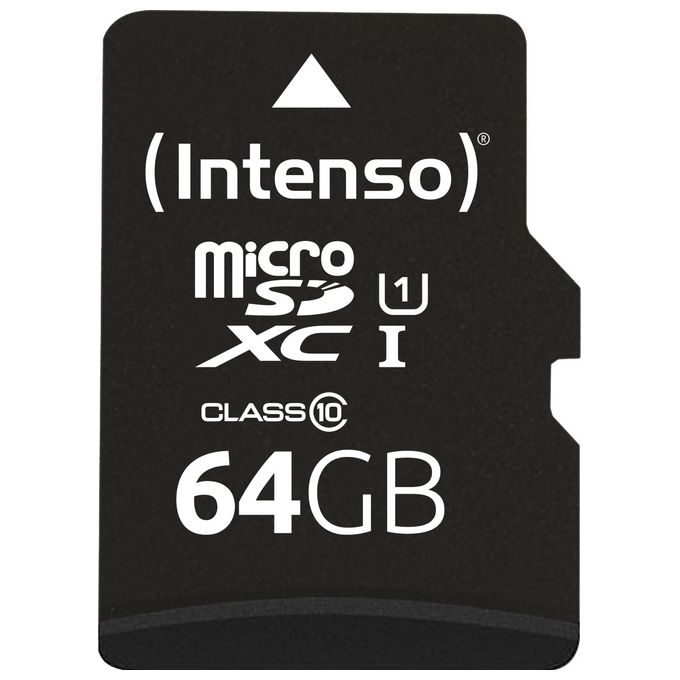 Intenso Microsdxc card 64Gb Premium Class 10 Uhs-i