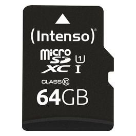 Intenso Microsdxc card 64Gb Premium Class 10 Uhs-i