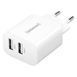 Power Adapter W24AA Caricatore con 2 Porte USB-A 24 Watt bianco