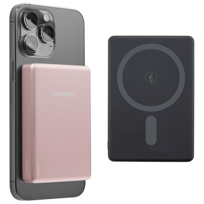 Intenso Power Bank Wireless 10000 mAh Rosa