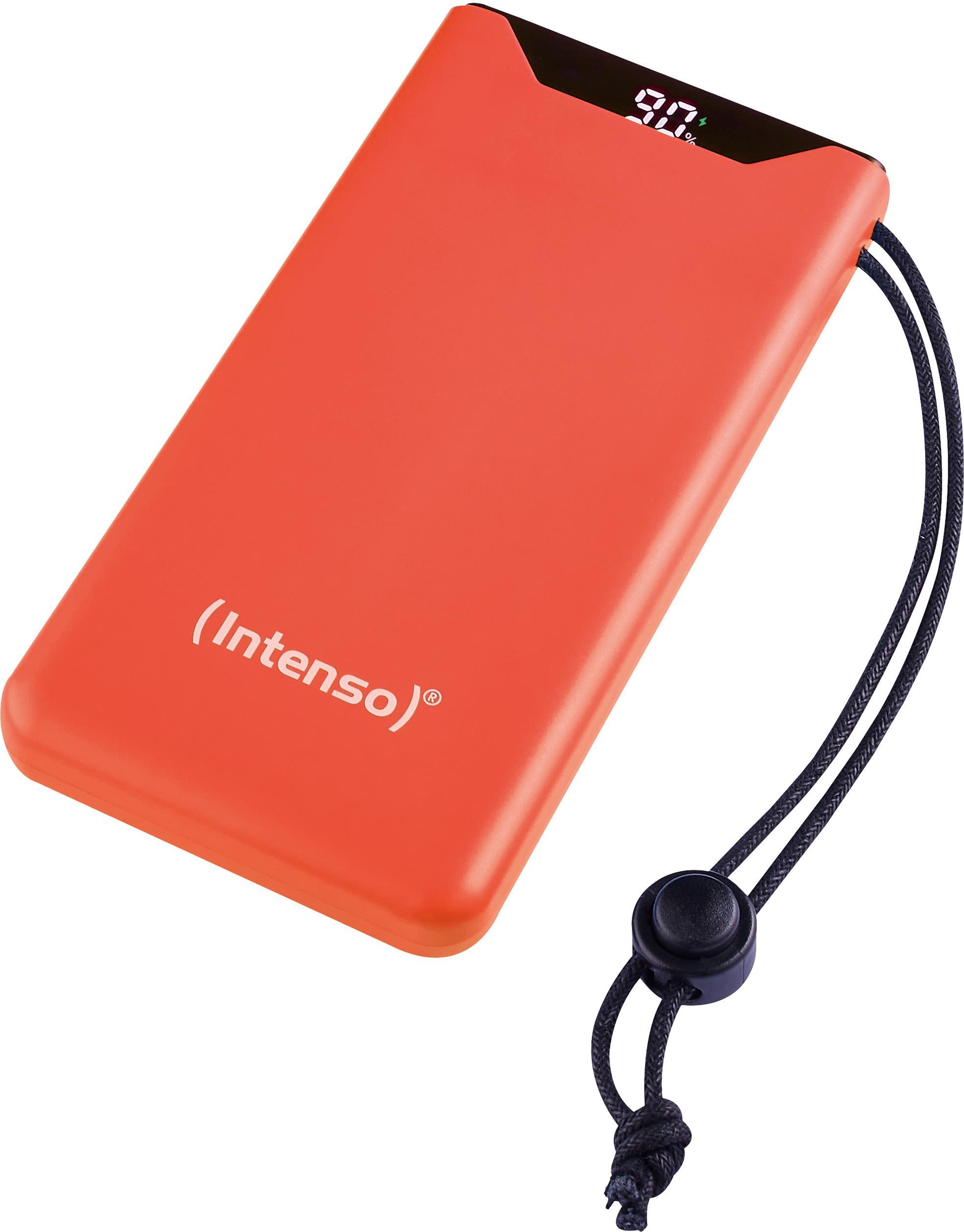 Intenso Powerbank F10000 Arancio 10000 mAh con USB-C a Tipo C